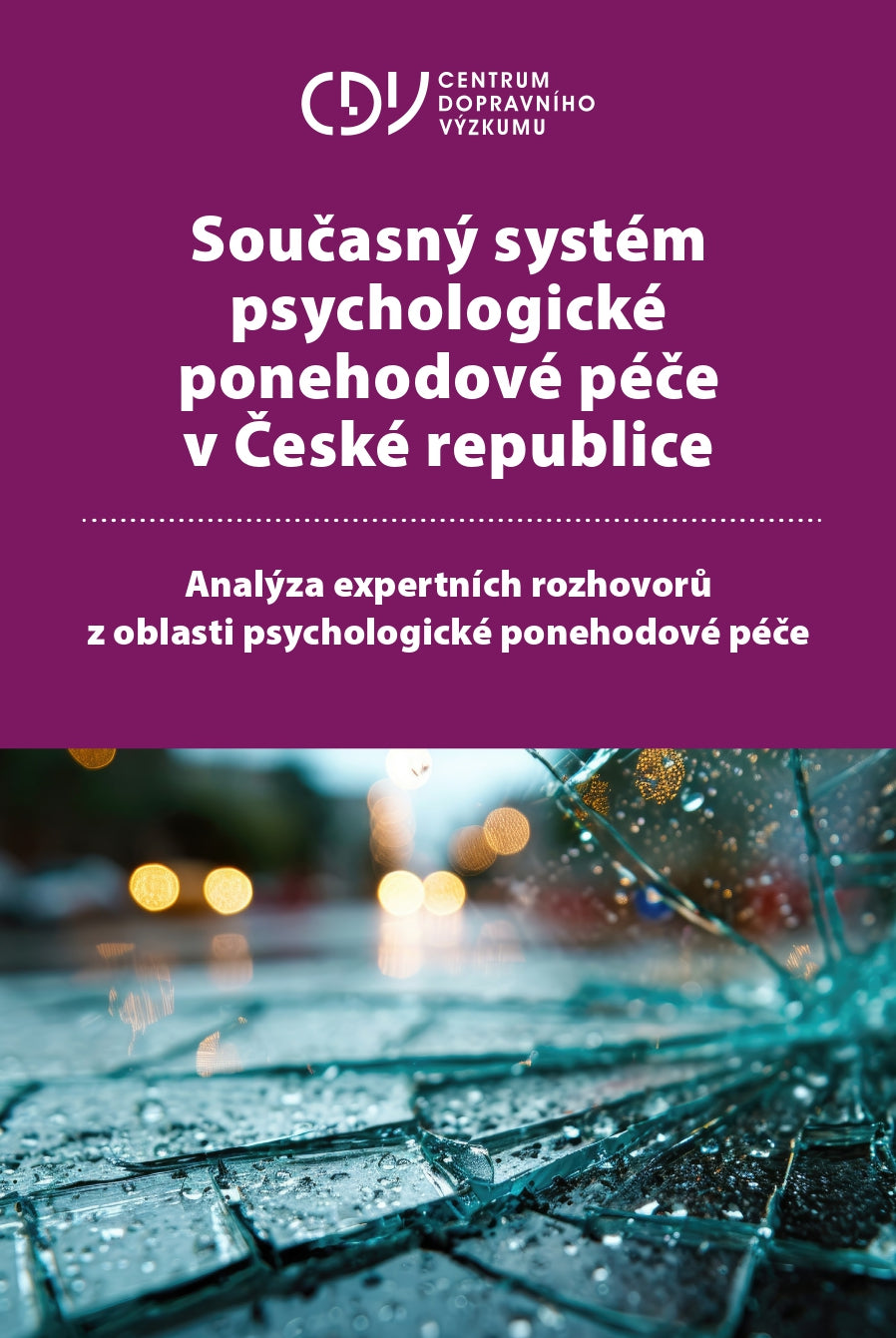 Současný systém psychologické ponehodové péče v České republice