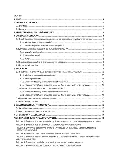 Metodika pro použití jednotlivých NDT zařízení v konkrétních situacích