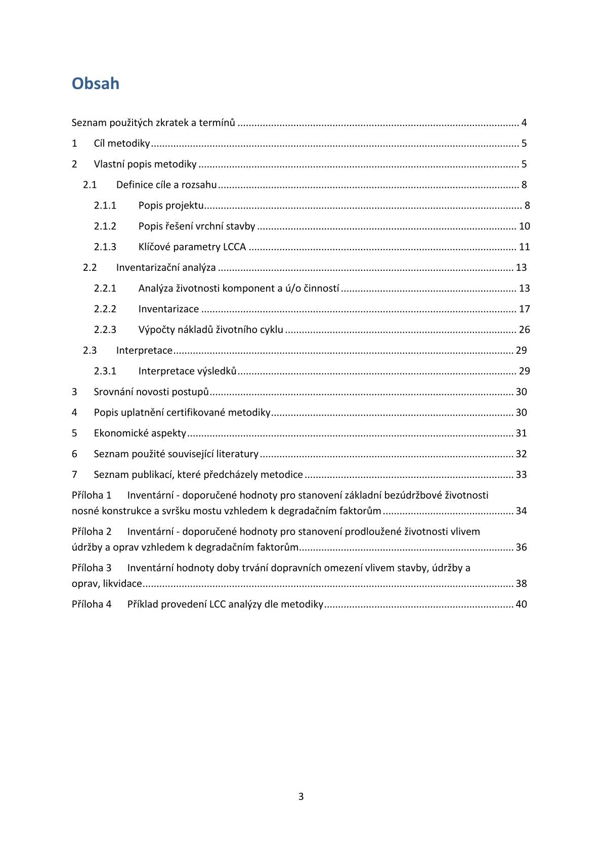 Methodology for assessing the price of the supporting structure and the bridge deck in the whole life cycle