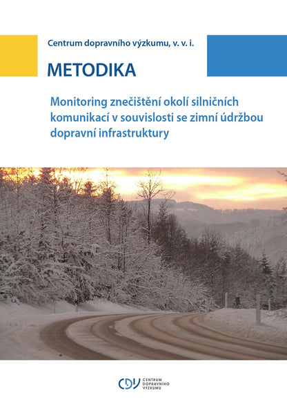 Monitoring znečištění okolí silničních komunikací v souvislosti se zimní údržbou dopravní infrastruktury