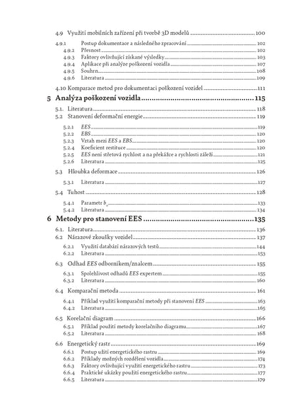 Vehicle Crush Investigation: A Guidebook to Documentation and Analysis - CZECH VERSION