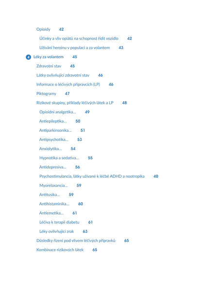 Current trends in the field of repression and prevention of addictive substances behind the wheel