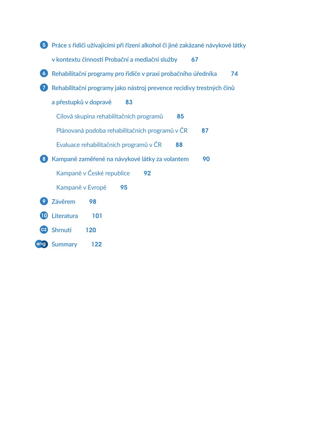 Current trends in the field of repression and prevention of addictive substances behind the wheel