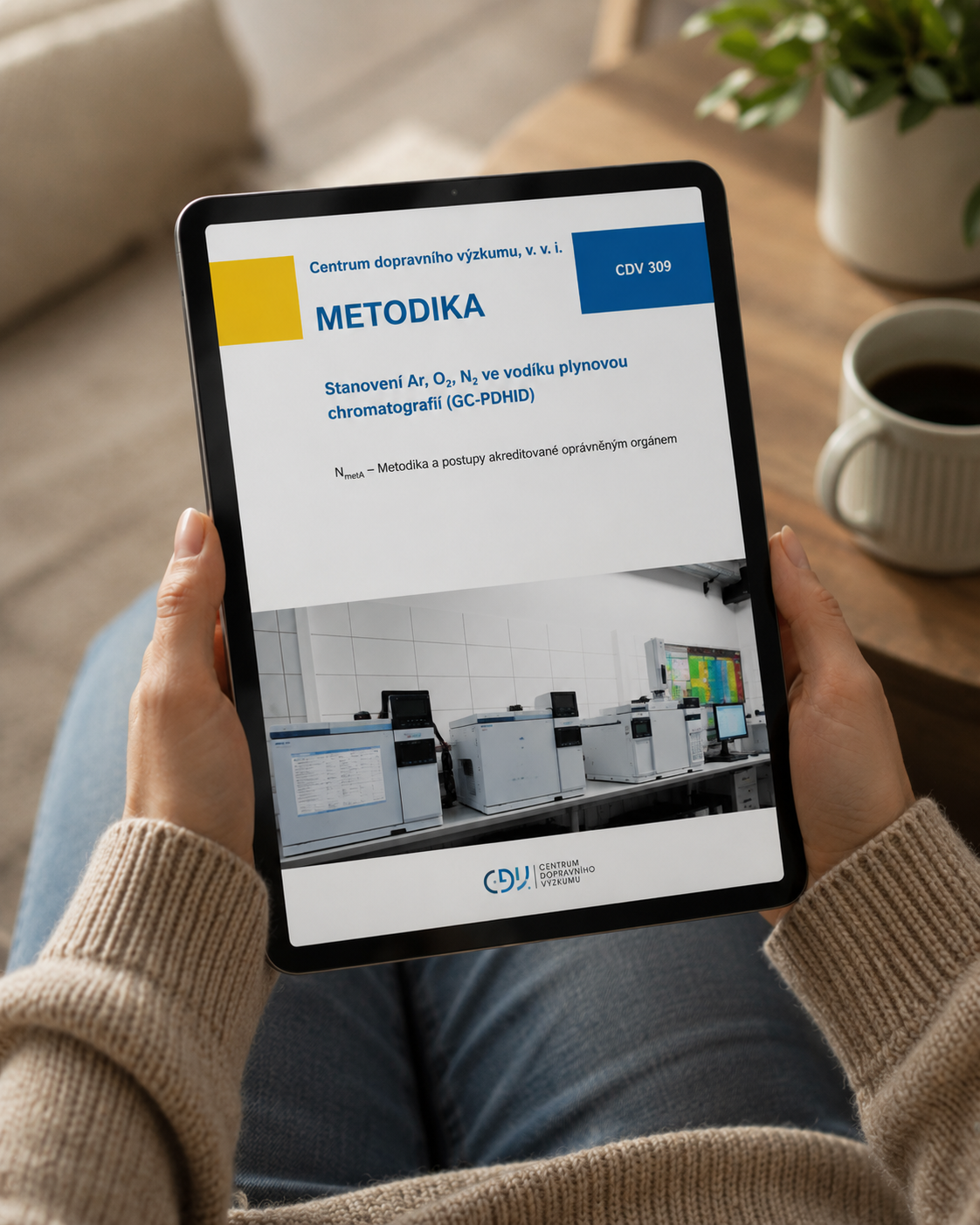 Stanovení Ar, O2, N2 ve vodíku plynovou chromatografií (GC-PDHID)