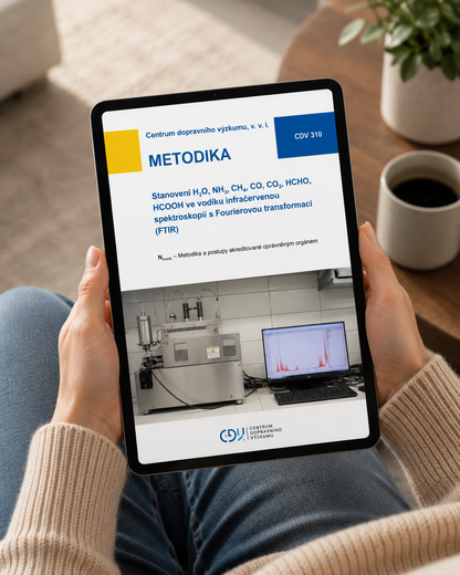 Stanovení H2O, NH3, CH4, CO, CO2, HCHO, HCOOH ve vodíku infračervenou spektroskopií  s Fourierovou transformací (FTIR)