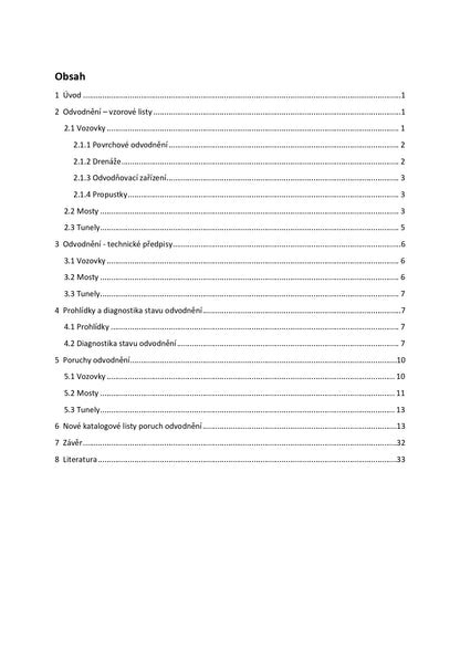 Catalog of drainage faults on roads