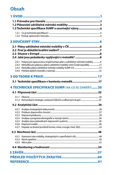 Manual for processing the technical specification of the sustainable urban mobility plan