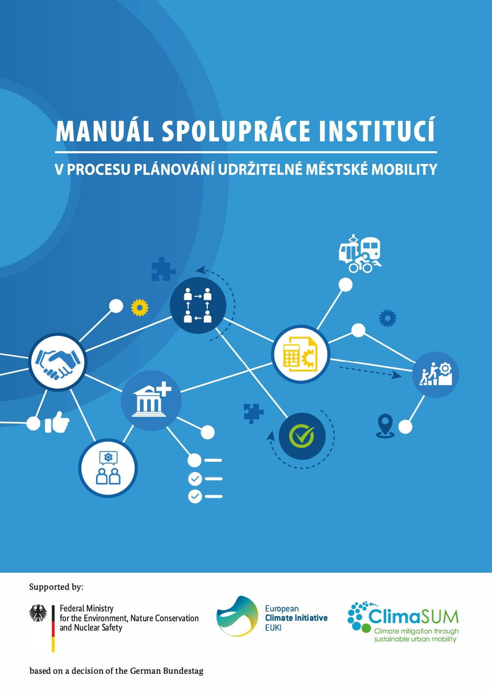 Manuál spolupráce institucí v procesu plánování udržitelné městské mobility