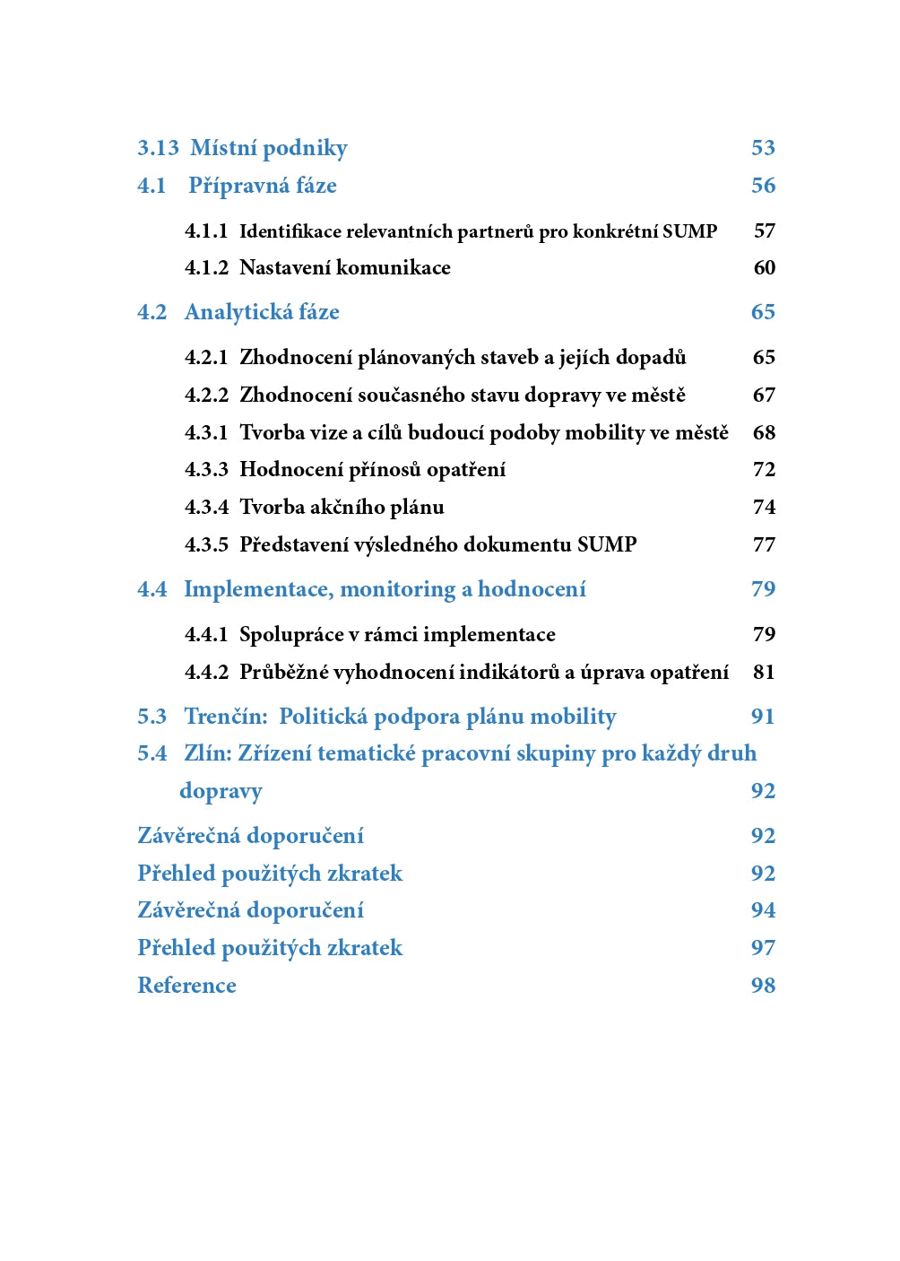 Manuál spolupráce institucí v procesu plánování udržitelné městské mobility