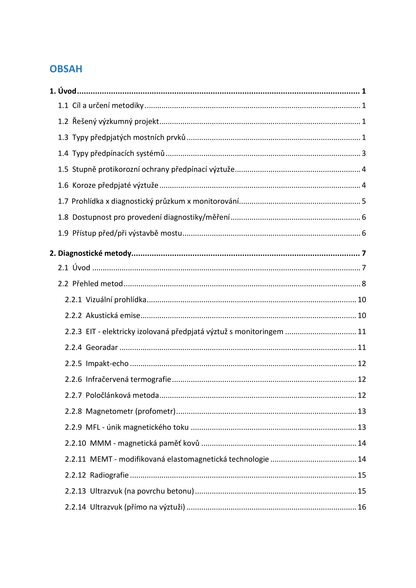 Diagnosis of the state of overstressed reinforcement of bridge objects