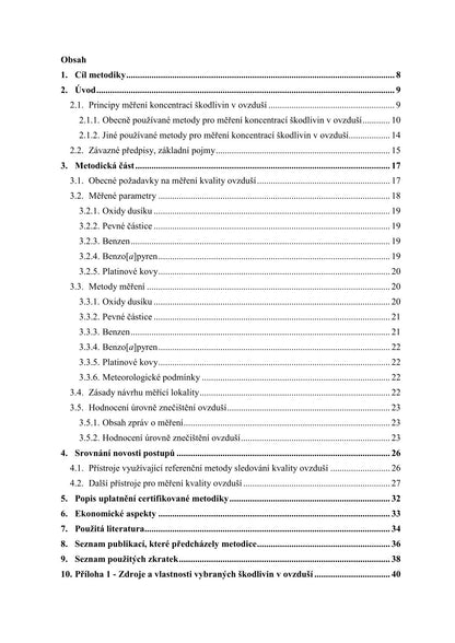 Air quality monitoring in places with high traffic load