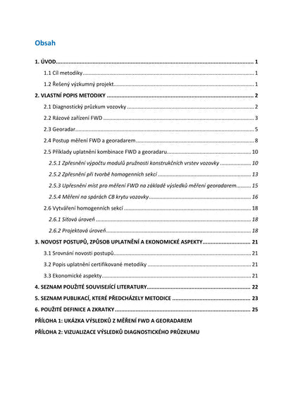 Road condition assessment methodology using a combination of FWD impact device and ground-penetrating radar 