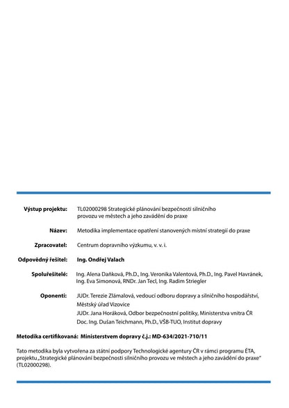 Methodology for implementing the measures established by the local strategy into practice