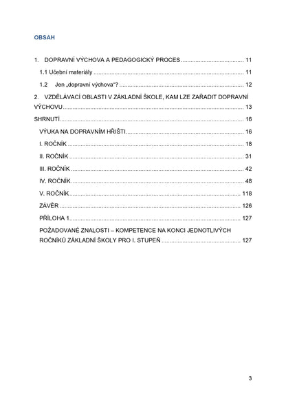 Methodology of uniform teaching on the traffic playground