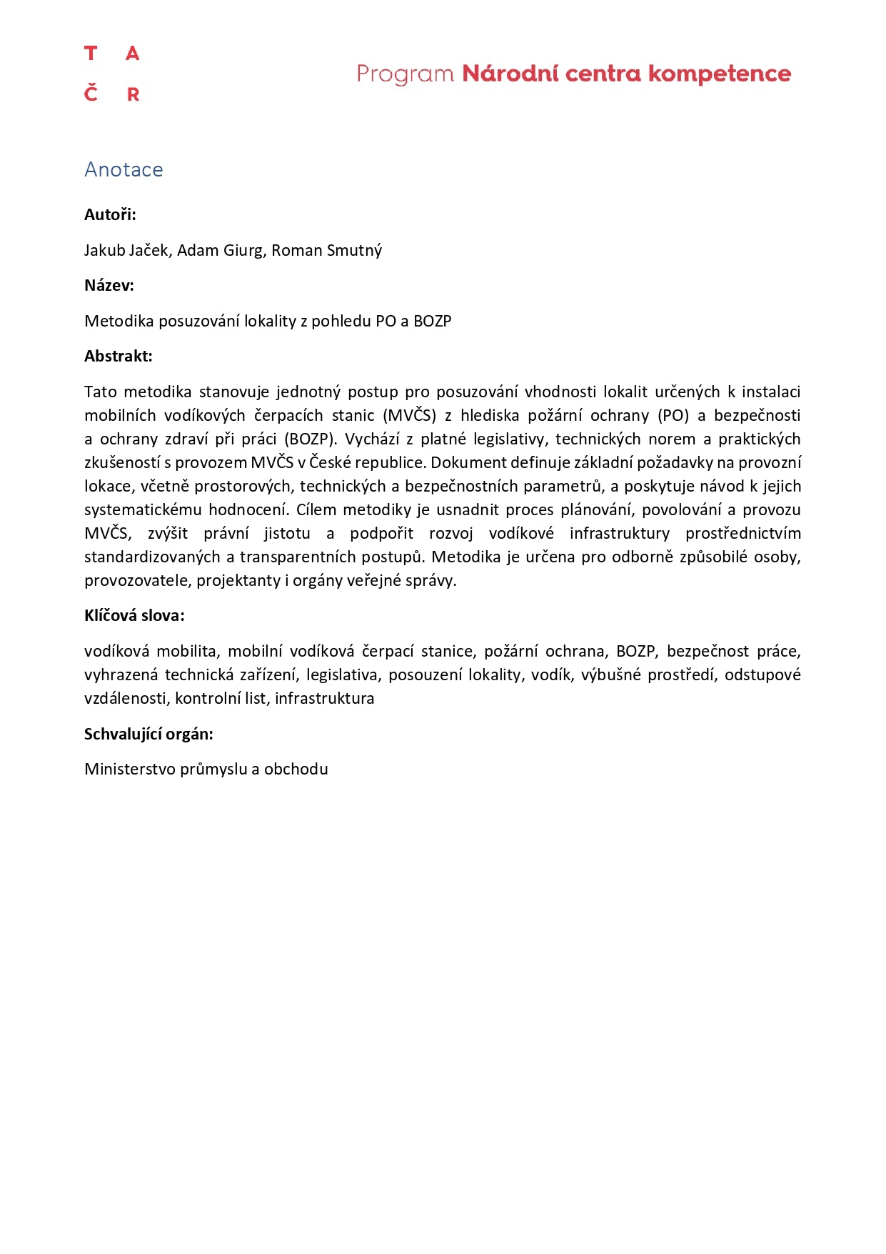 Methodology for assessing a site from a fire safety and occupational health and safety perspective