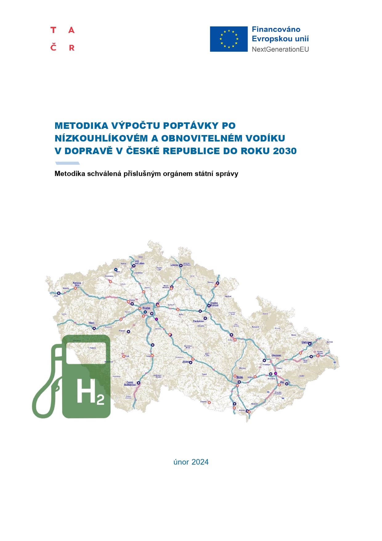 Methodology for calculating the demand for low-carbon and renewable hydrogen in transport in the Czech Republic until 2030