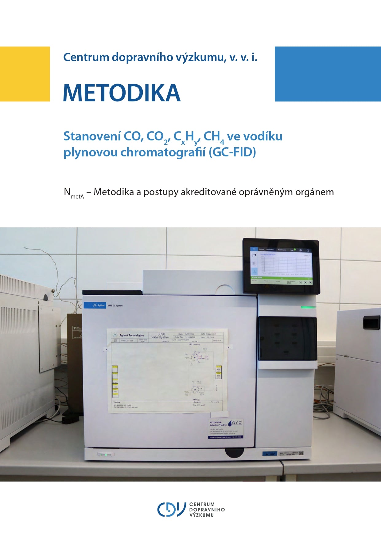 Stanovení CO, CO2, CxHy, CH4 ve vodíku plynovou chromatografií (GC-FID)
