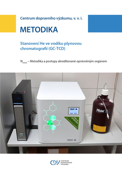 Stanovení He ve vodíku plynovou chromatografií (GC-TCD)