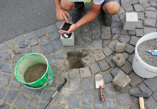 Accredited measurement of road surface noise