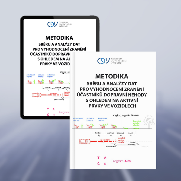 Metodika sběru a analýzy dat pro vyhodnocení zranění účastníků dopravních nehod s ohledem na aktivní prvky ve vozidlech