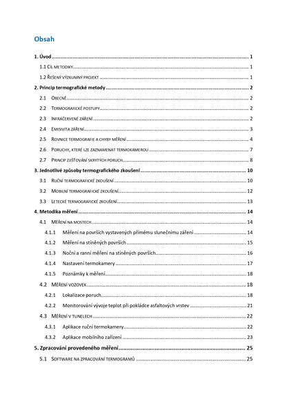 The application of thermography in the diagnosis of transport infrastructure objects 