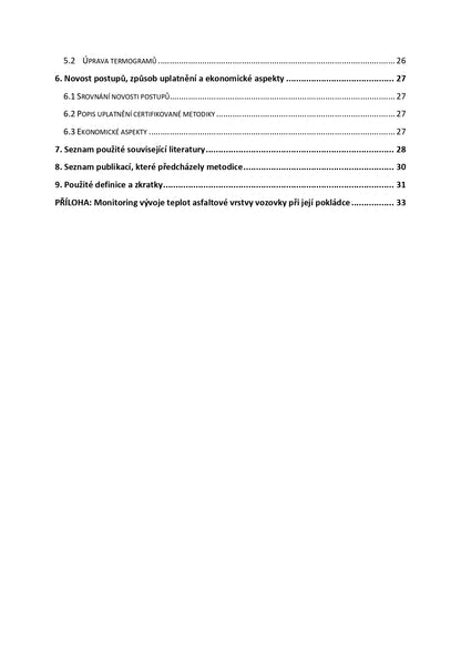 The application of thermography in the diagnosis of transport infrastructure objects 