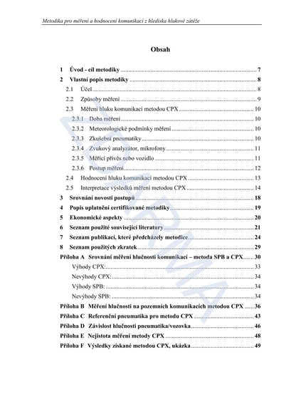 Methodology for measuring and evaluating communications in terms of noise load